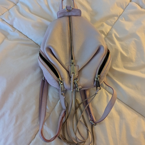 Rebecca Minkoff Pink leather backpack - Picture 13 of 13